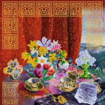 Схема для вышивки бисером «Восточный натюрморт»