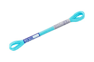Нитки для вышивания " Gamma" мулине 100% вискоза 8 м R0302 голубой