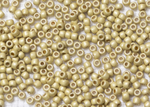Бисер Япония круглый 11/0 10 г PF0559F желтое золото, гальванизированный