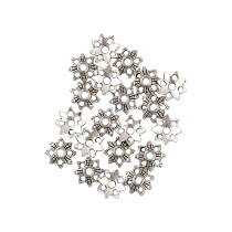 " Zlatka" Розетка для бус MFR- 16 9 мм 20 шт 01 под античное серебро