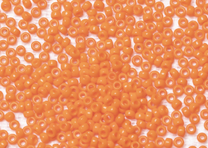Бисер Япония MIYUKI Seed Beads 15/0 5г 0406 апельсин непрозрачный