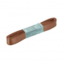 Лента атласная 12 мм ( 1/2 ") "Gamma" ФАСОВКА 5.4 м №031 т-коричневый