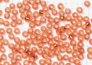 Бисер Япония MIYUKI Seed Beads 15/0 5г 0009 мандарин серебряная линия внутри